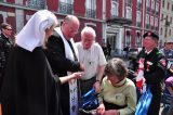 2011 Lourdes Pilgrimage - Archbishop Dolan with Malades (33/267)